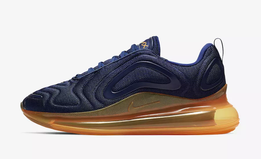 Nike Air Max 720 Midnight Navy Laser Orange AO2924-401 Дата на издаване