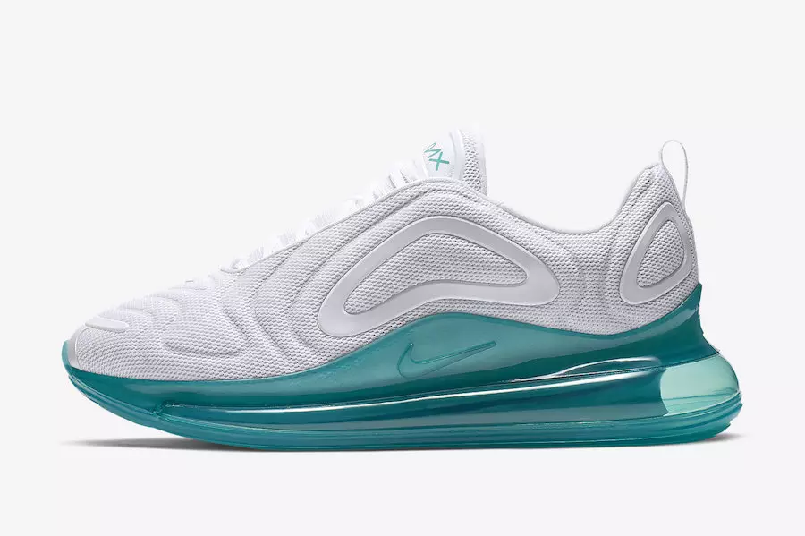 Tarehe ya Kutolewa ya Nike Air Max 720 Spirit Teal AO2924-103