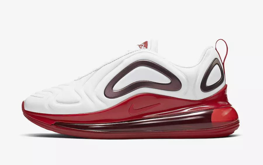 Nike Air Max 720 White Gym Red CD2047-100 Data e publikimit