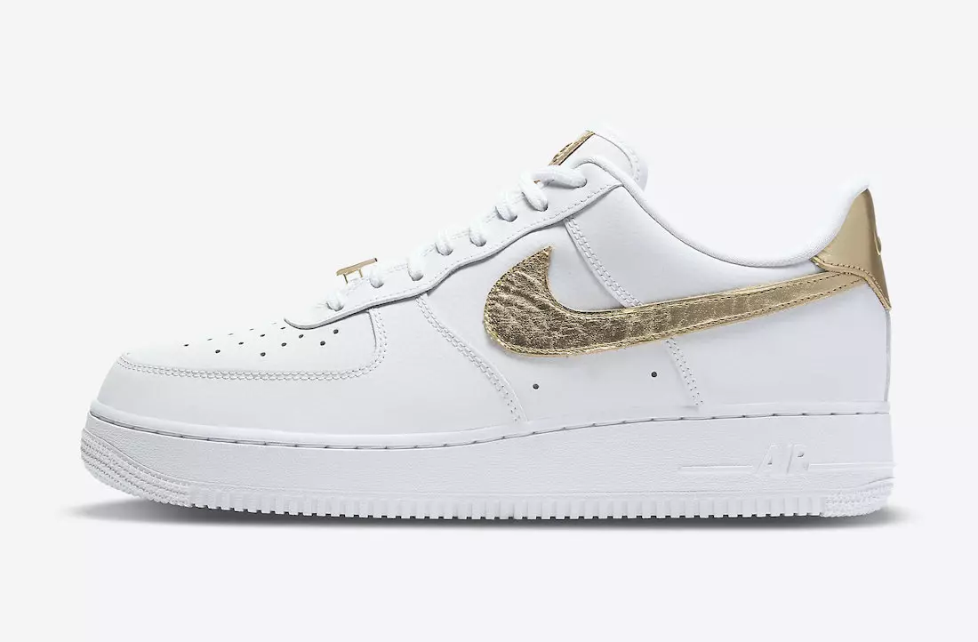 Nike Air Force 1 Low Releasing with Gold Foil Swooshes