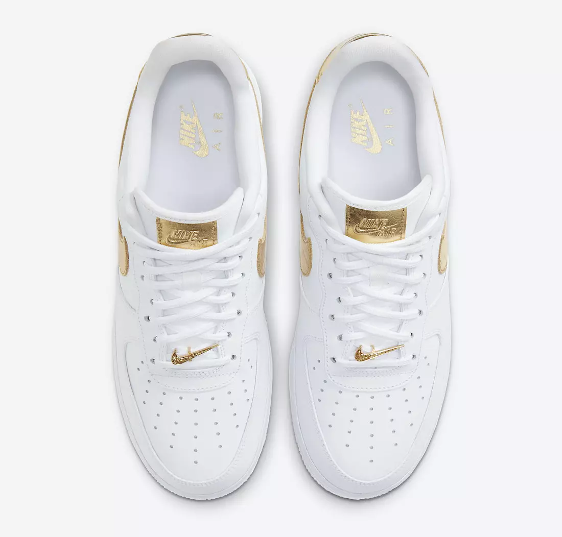 Ημερομηνία κυκλοφορίας Nike Air Force 1 Low White Gold DC2181-100