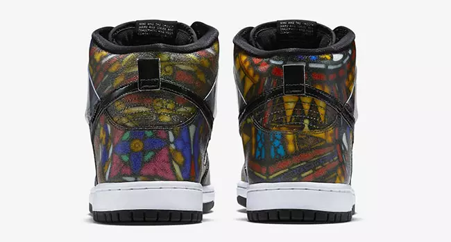 Käsitteet x Nike SB Dunk High Stained Glass Julkaisupäivä