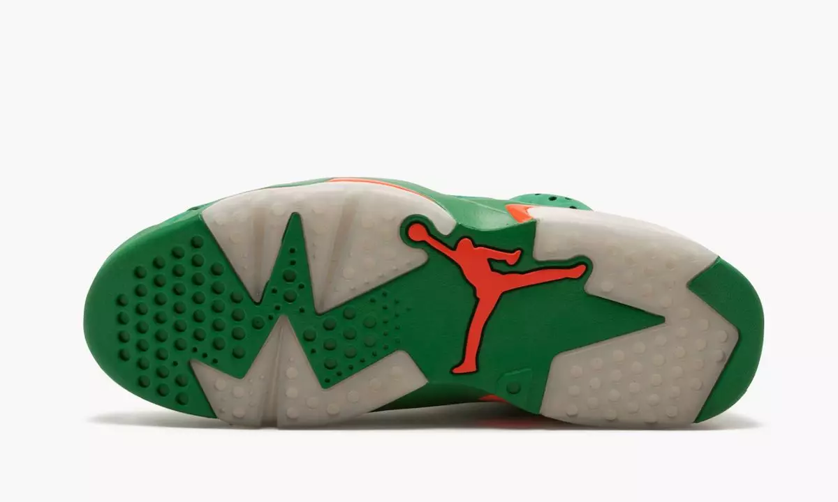 Санаи барориши Air Jordan 6 Gatorade Pine Green AJ5986-335