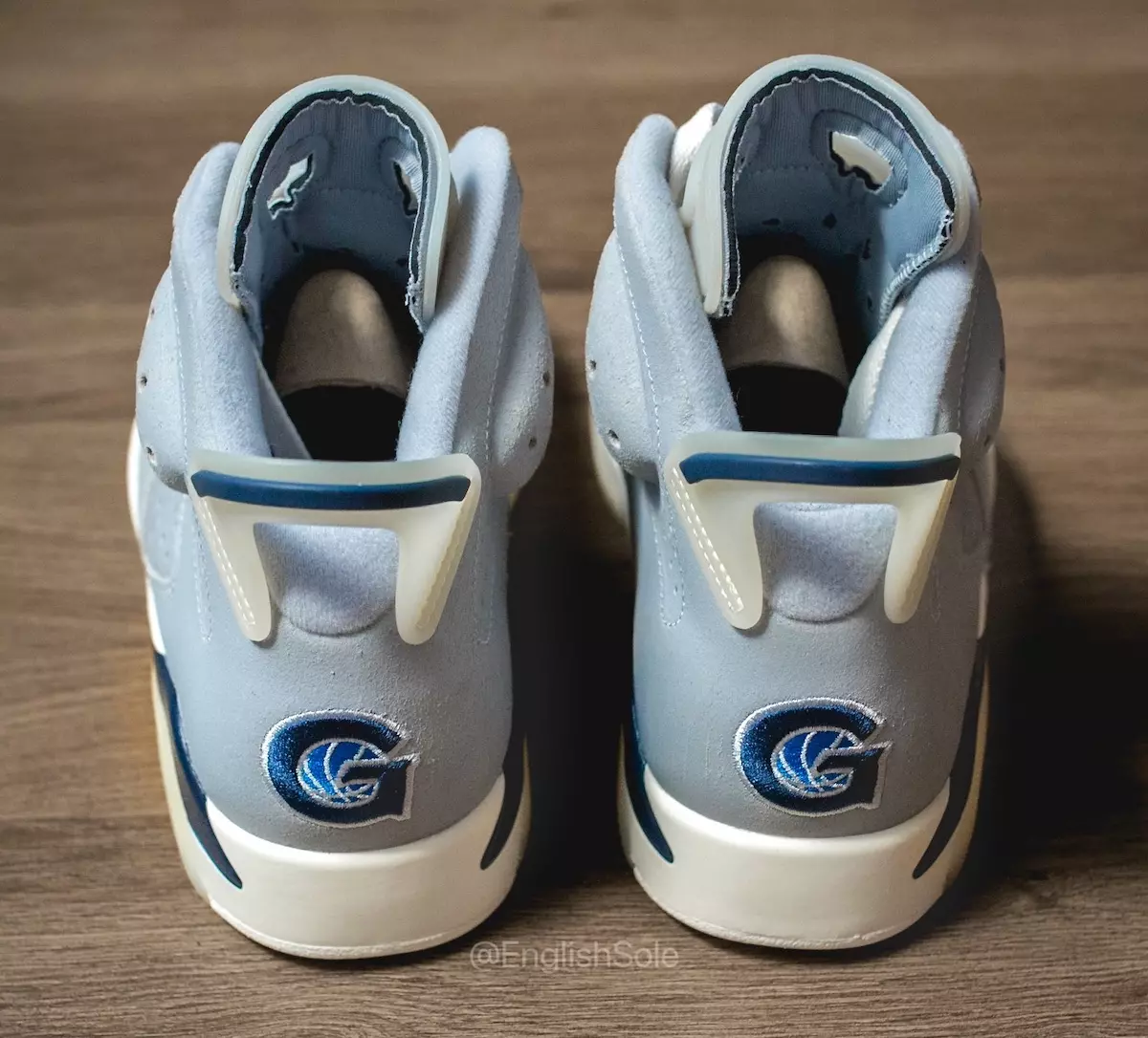 Aer Jordan 6 Georgetown Hoyas 2022 PE