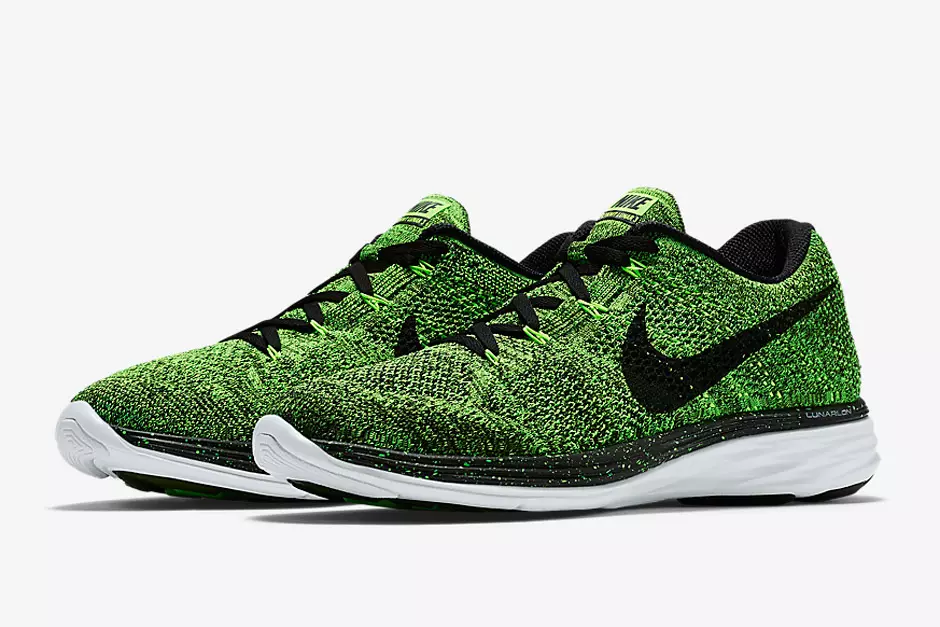 Nike Flyknit Lunar 3 “Verde eléctrico”