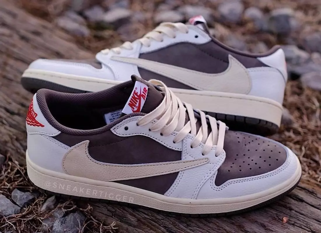 Travis Scott Air Jordan 1 Low OG Reverse Mocha ဖြန့်ချိသည့်ရက်စွဲ