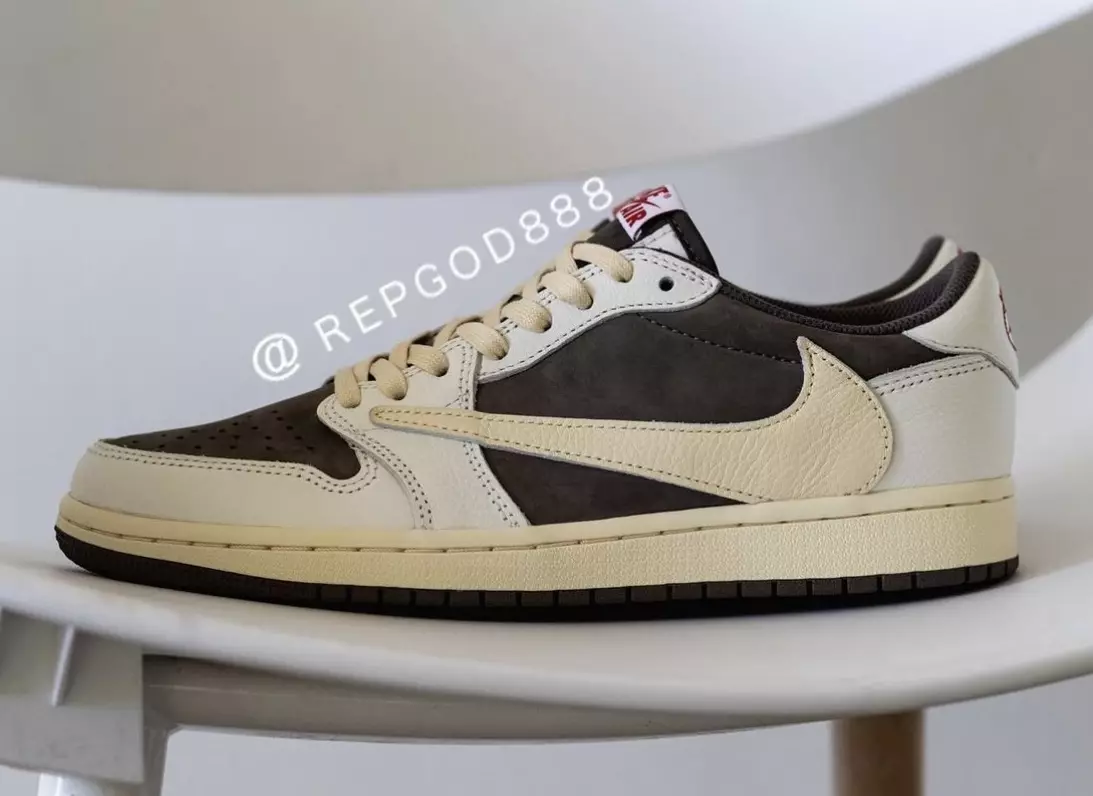 Travis Scott x Air Jordan 1 Low OG Reverse Mocha გამოშვების თარიღი