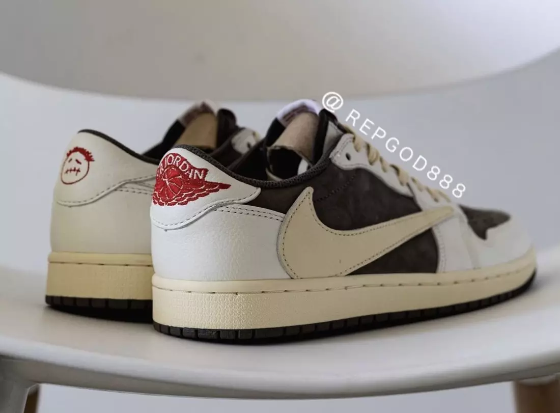 Travis Scott x Air Jordan 1 Low OG Reverse Mocha Data de Lançamento