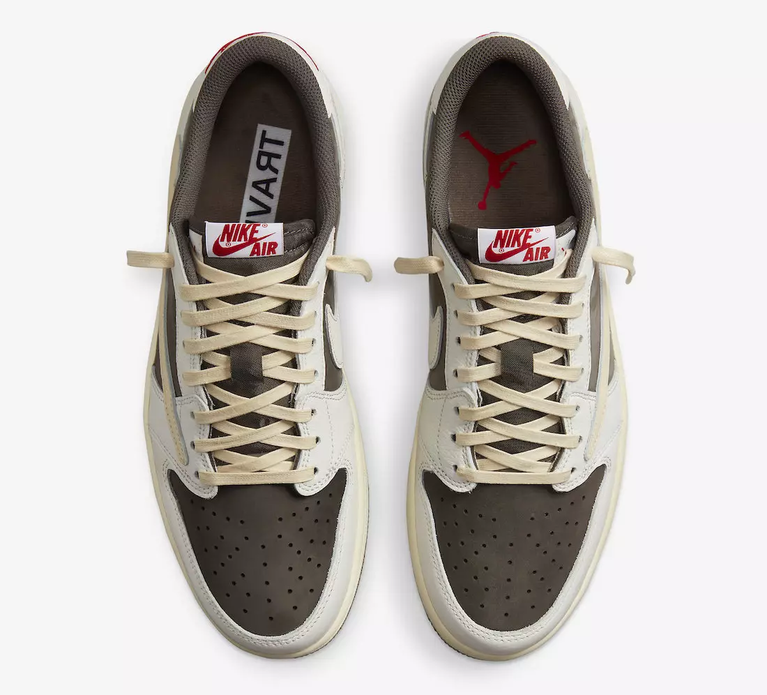 Travis Scott Air Jordan 1 Low OG Reverse Mocha DM7866-162 Útgáfudagur