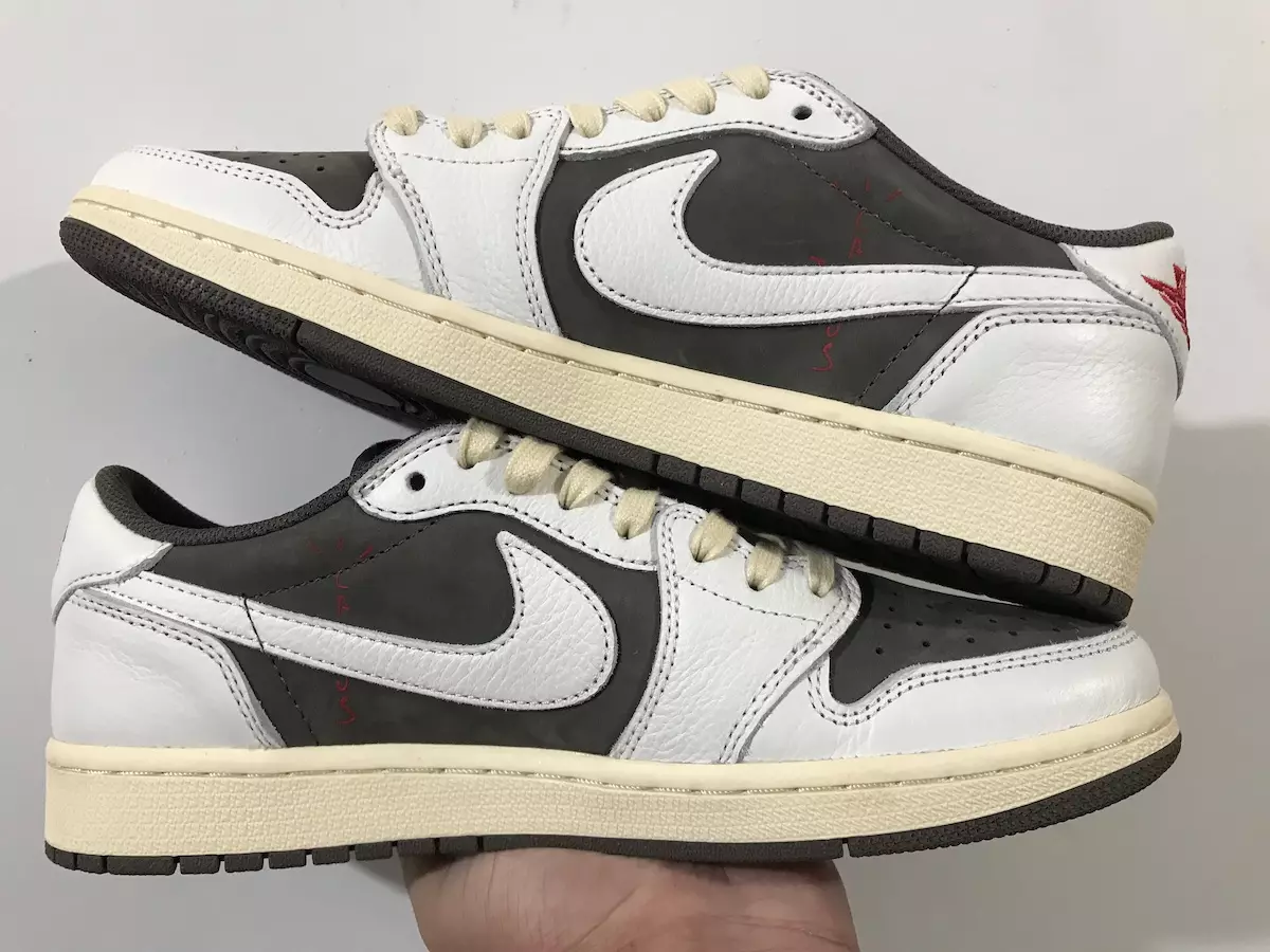 تاریخ انتشار Travis Scott Air Jordan 1 Low Reverse Mocha 2022