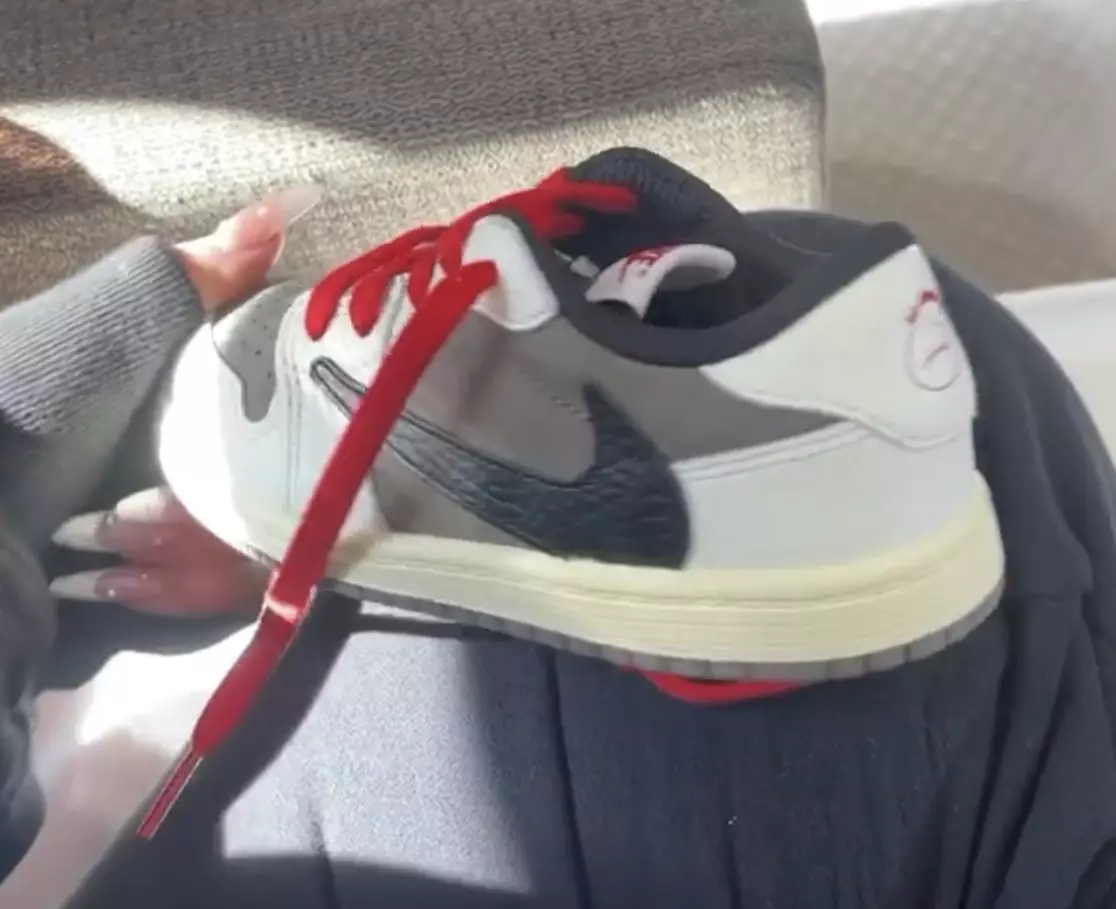 Travis Scott Aeir Jordan 1 Íseal 2022