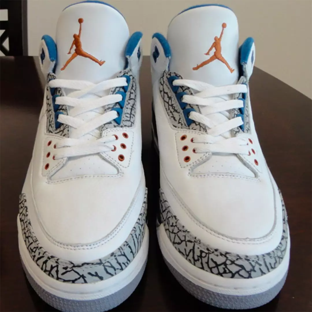 Air Jordan 3 Wizards PE True Blue CT8532-148 izlaišanas datums