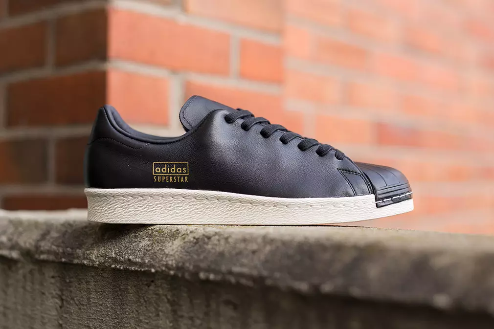 adidas Superstar 80s Clean «черный/белый» 45379_1