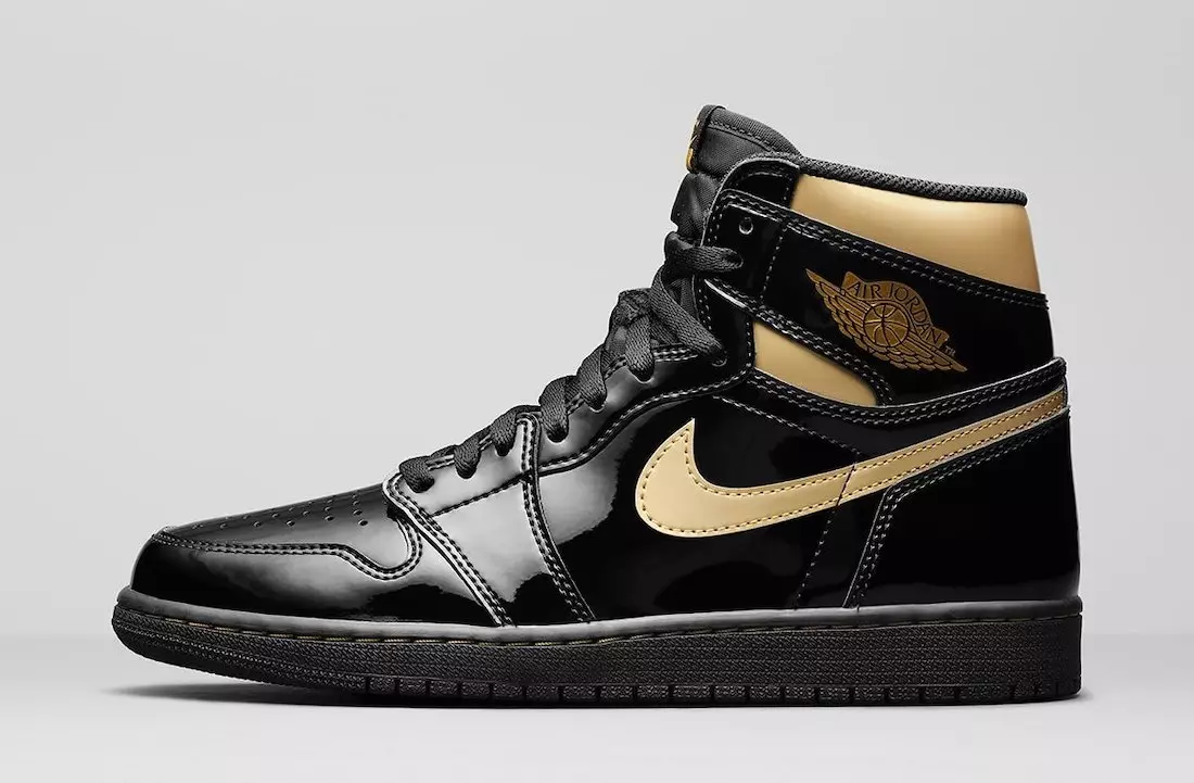 Air Jordan 1 High OG Noir Or 555088-032