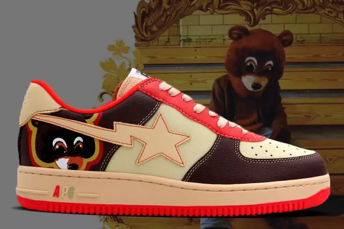 Ceramah Sneaker: Kanye West x A Bathing Ape Bapestas