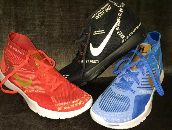 Kevin Hart bemutatja jellegzetes Nike edzőjének új színét