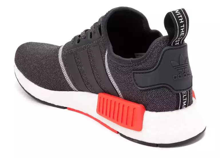 adidas NMD Szary Czerwony Biały