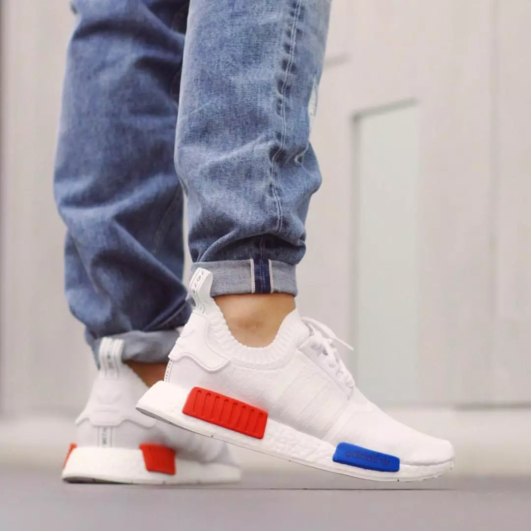 adidas NMD R1 Primeknit OG White