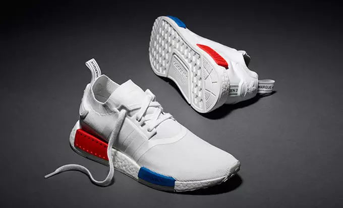 adidas NMD Runner PK თეთრი წითელი ლურჯი