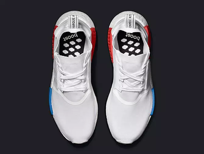 Adidas NMD Runner PK White Red Blue