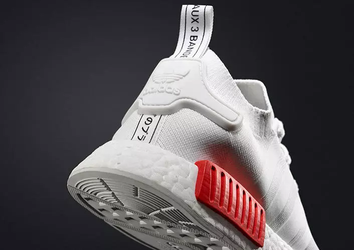 Adidas NMD Runner PK White Red Blue