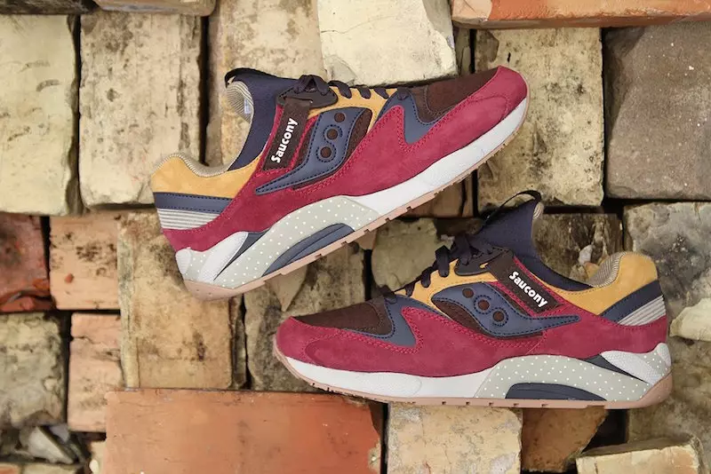 बिली का x Saucony ग्रिड 9000 निप्पॉन पैक