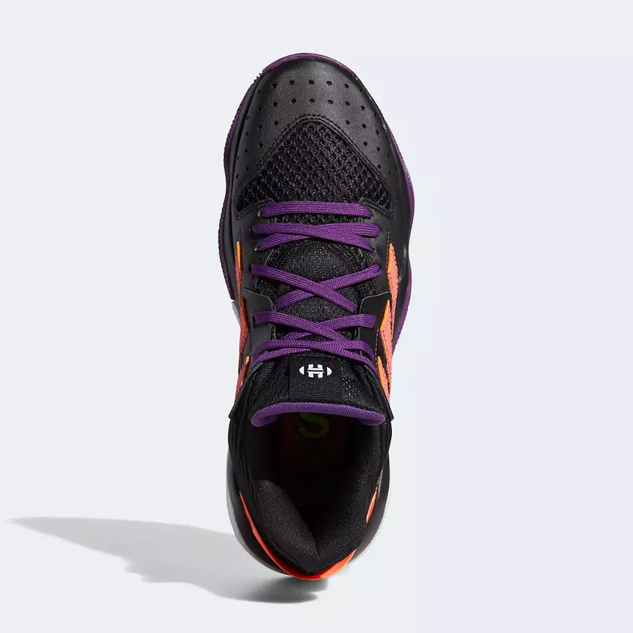 adidas Harden Stepback Black Purple Coral EF9889 Data e Publikimit