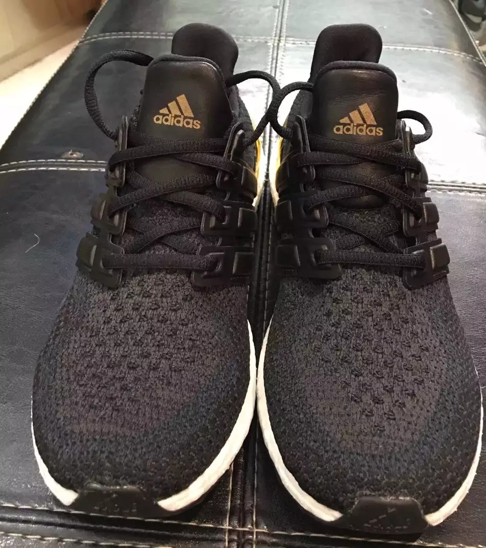 adidas Ultra Boost Noir Or