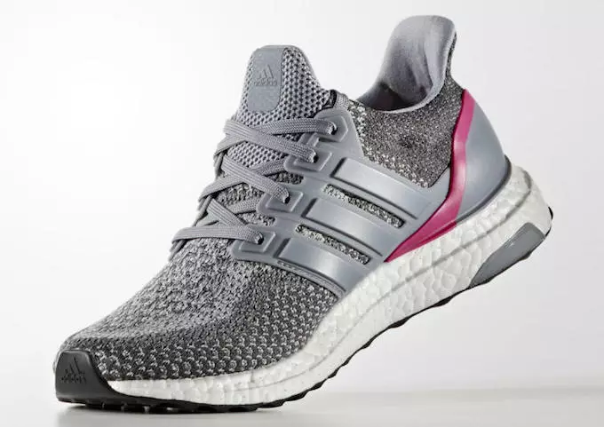 adidas Ultra Boost gris rosa