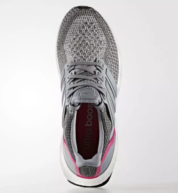 adidas Ultra Boost gris rosa