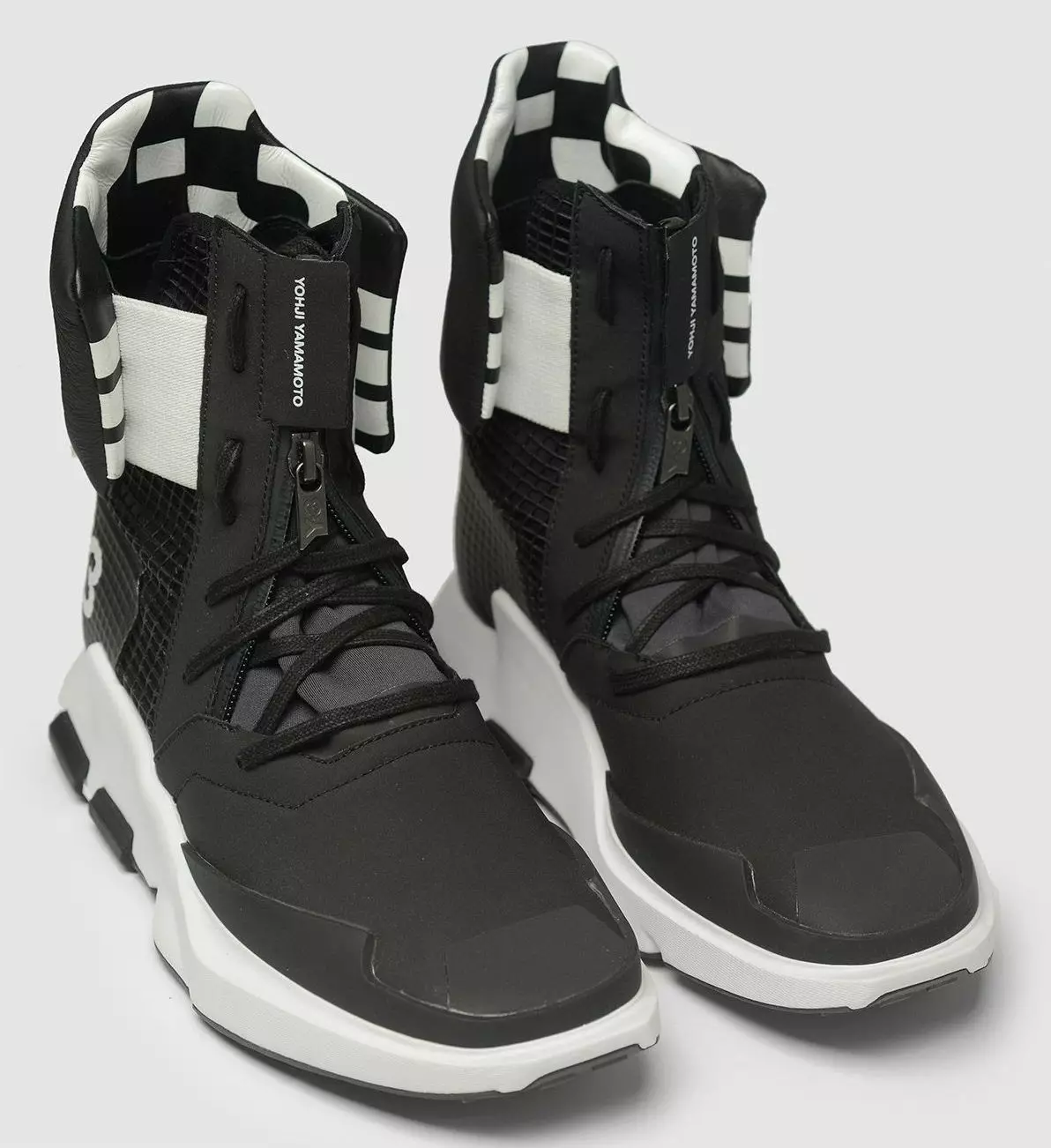 adidas Y-3 Noci High Czarny Biały