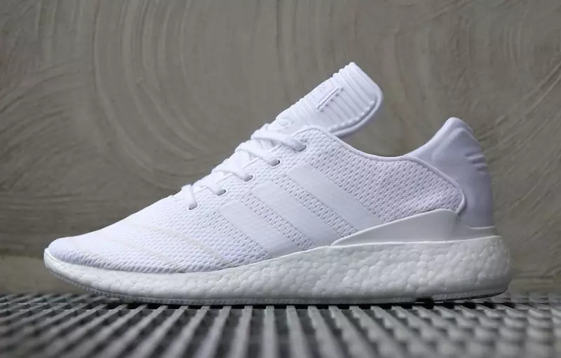 adidas Busenitz Pure Boost Primeknit Triple White