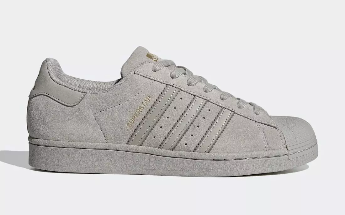 Fecha de lanzamiento de adidas Superstar Grey Suede FY2321