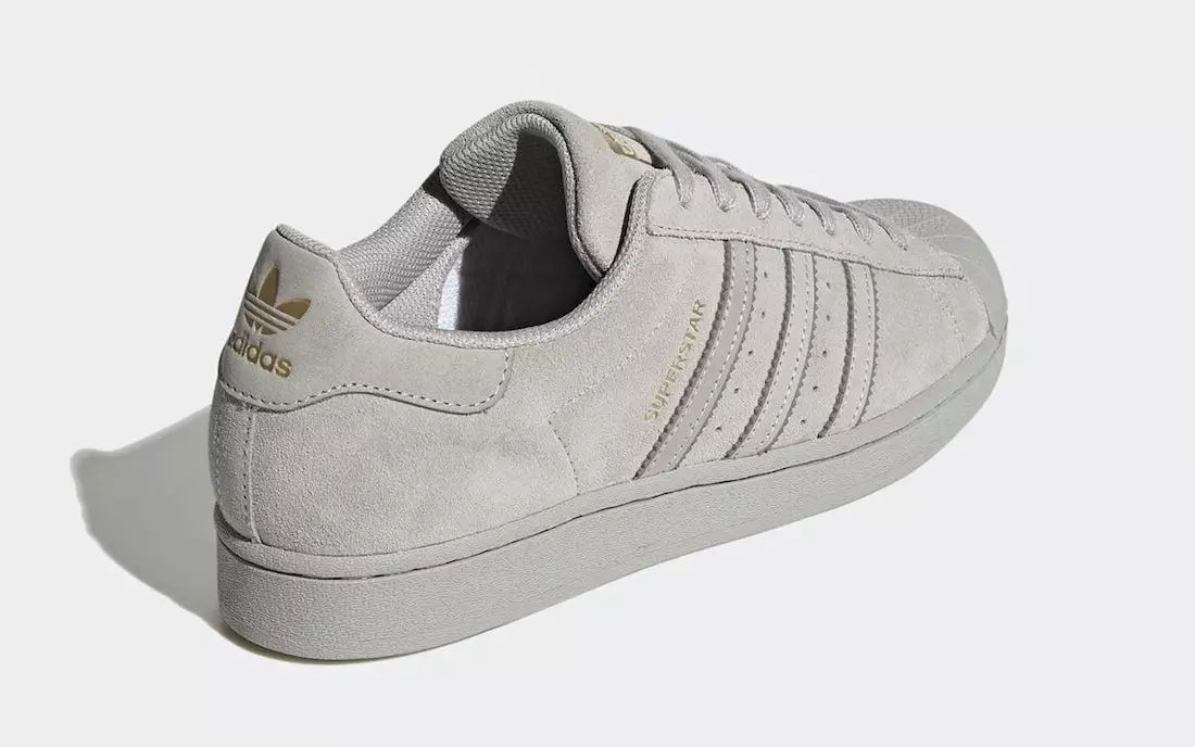 Fecha de lanzamiento de adidas Superstar Grey Suede FY2321