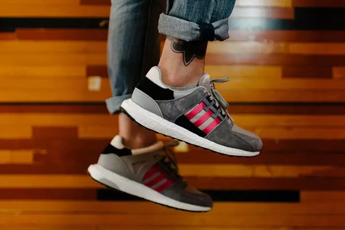 adidas EQT Support 93 16 Boost Gray Red