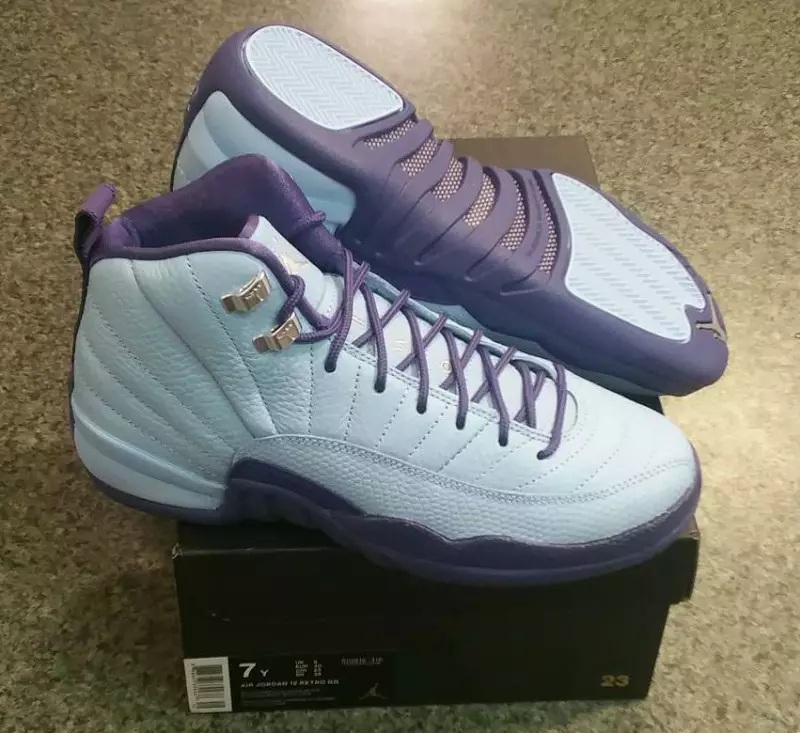 Data lansării Air Jordan 12 GS Dark Purple Dust