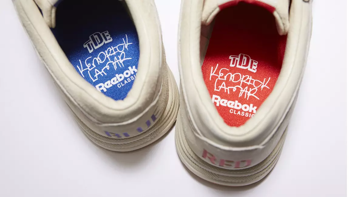 Kendrick Lamar Reebok Ventilátor Bloods Crips Neutral