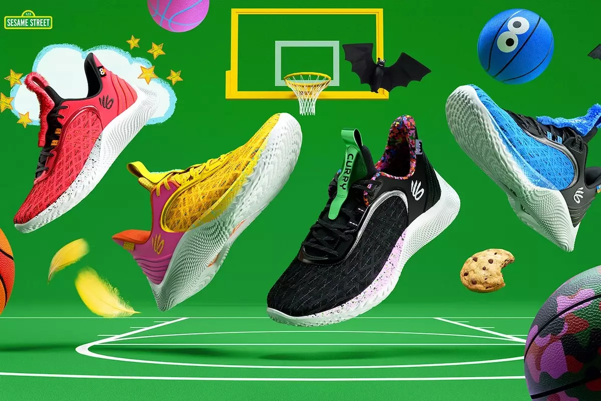 Merek Kari Meluncurkan Sesame Street x Curry Flow 9