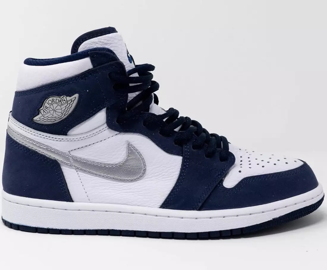 Air Jordan 1 Héich CO JP Japan Mëtternuecht Navy DC1788-100 Release Datum