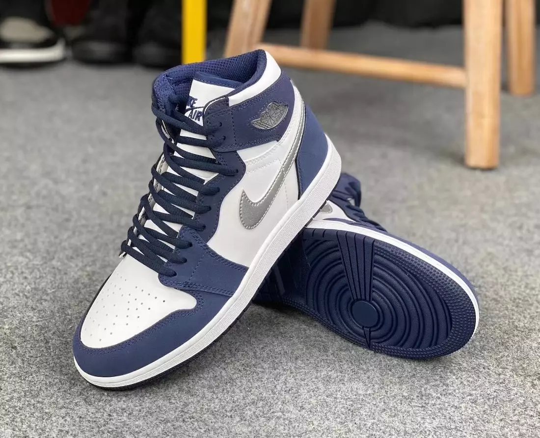 تاریخ انتشار Air Jordan 1 High OG CO JP Japan Midnight Navy DC1788-100