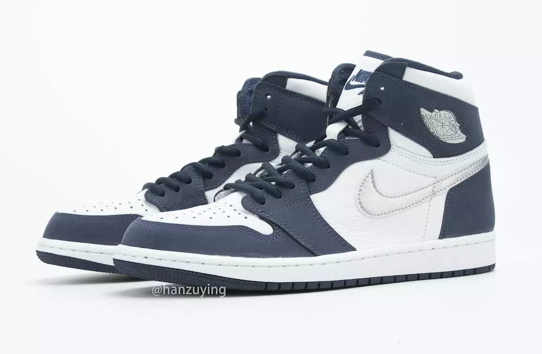 Санаи нашри Air Jordan 1 CO JP Japan Midnight Navy DC1788-100