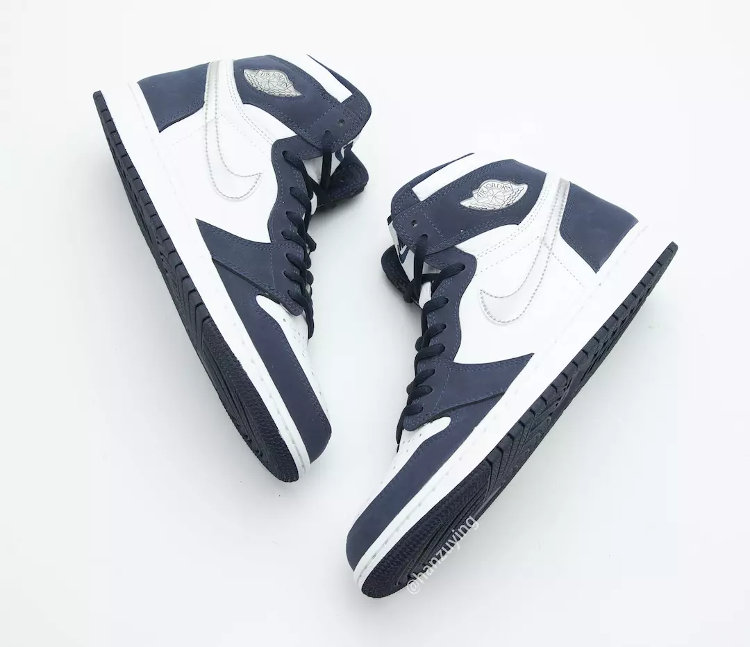 تاریخ انتشار Air Jordan 1 CO JP Japan Midnight Navy DC1788-100