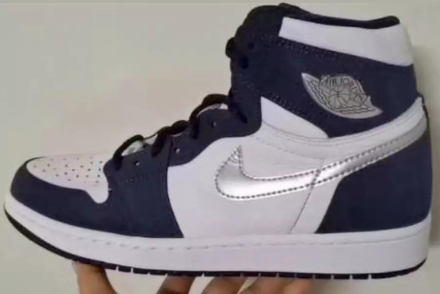 Air Jordan 1 Japan Midnight Navy Metallic Silver DC1788-100 Datum izdavanja 2020.