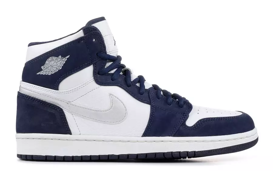 Air Jordan 1 Japan Midnight Navy Metallic Silver DC1788-100 Útgáfudagur