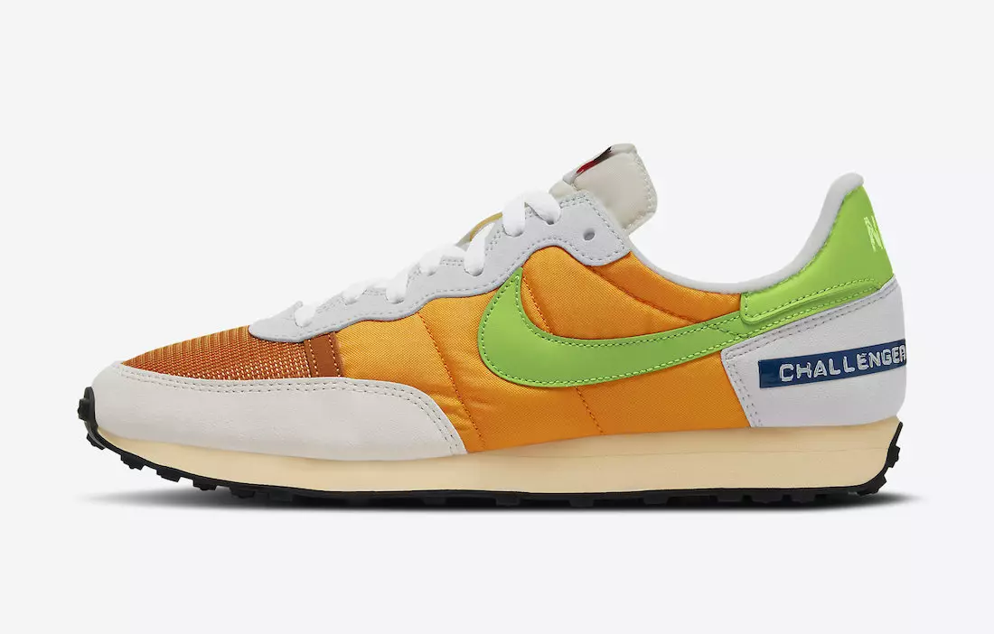 Nike Challenger OG Tiba di Kumquat dan Nebula Hijau