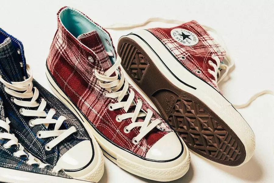 Paquet a quadres de Converse Chuck Taylor