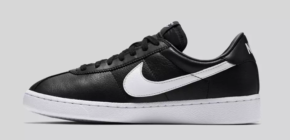 Nike Bruin Kulit Hitam Putih