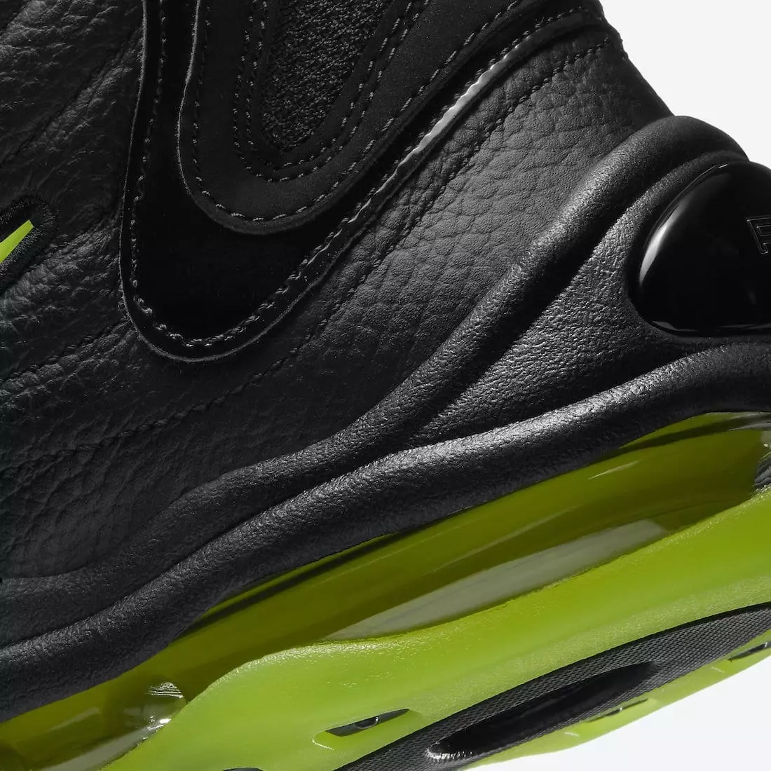 Nike Air Total Max Uptempo Black Volt DA2339-001 תאריך שחרור