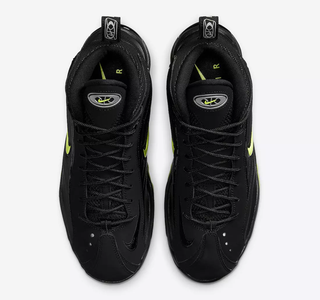 Nike Air Total Max Uptempo OG Black Volt DA2339-001 2020 Megjelenés dátuma