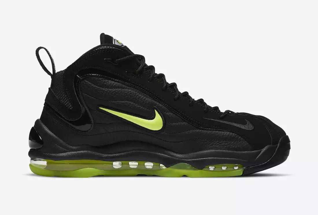 Nike Air Total Max Uptempo Black Volt DA2339-001 Tarikh Tayangan